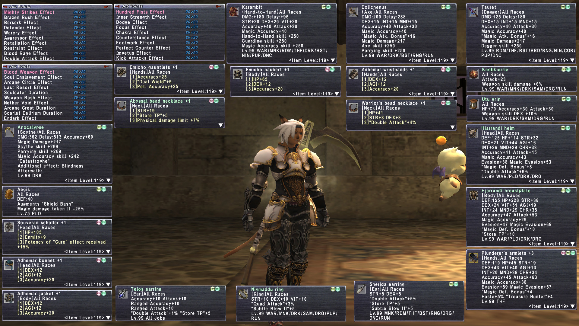 Sold Wts Mithra Master War Drk Mnk Apoc Aegis Ambuscade Epicnpc Marketplace