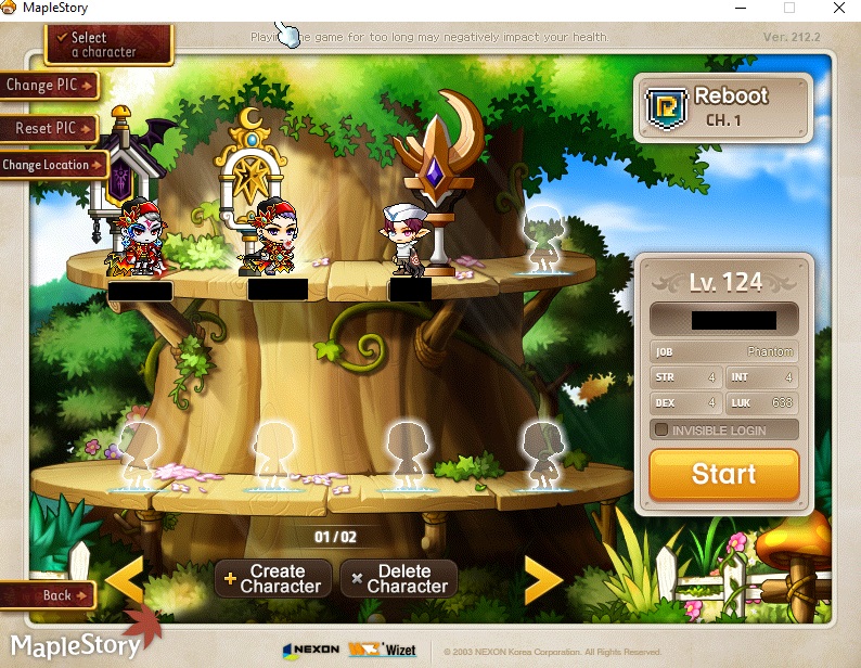 Sold Maplestory Reboot Account 2 High Level Characters Very Cheap Epicnpc Marketplace