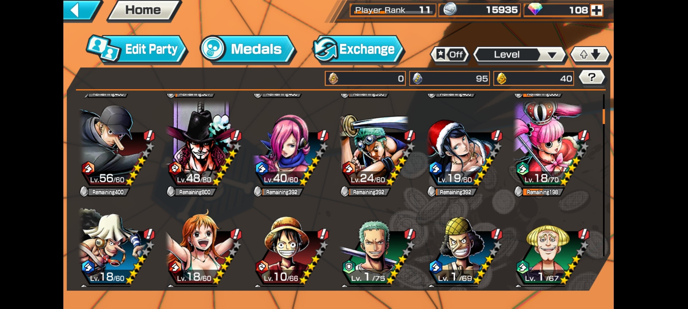 Selling Luffy Snakeman 5 And Cavendish 5 108 Diamonds Only 8 Usd Epicnpc Marketplace