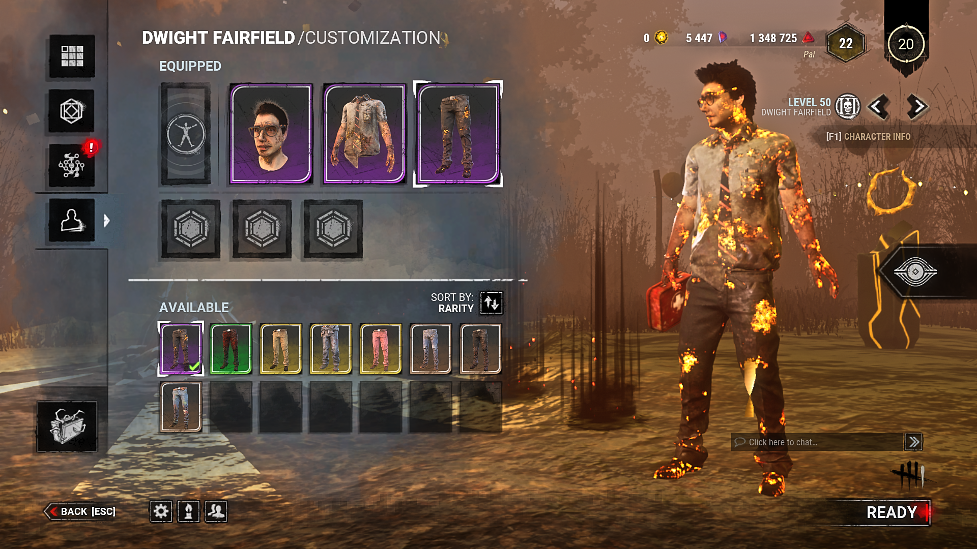 Sold Very Rare Legit Legacy Account With Dwight L3 And Other 1090 Epicnpc Marketplace