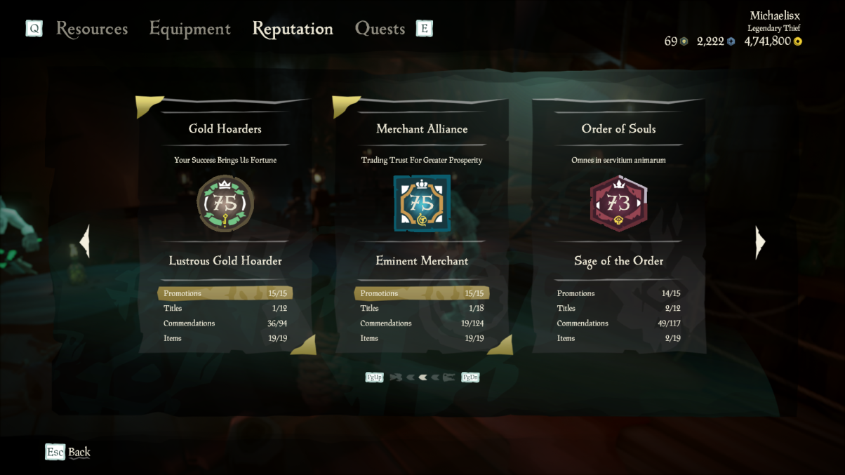 Selling Selling Sea Of Thieves Athena Fortune lvl.20 EpicNPC