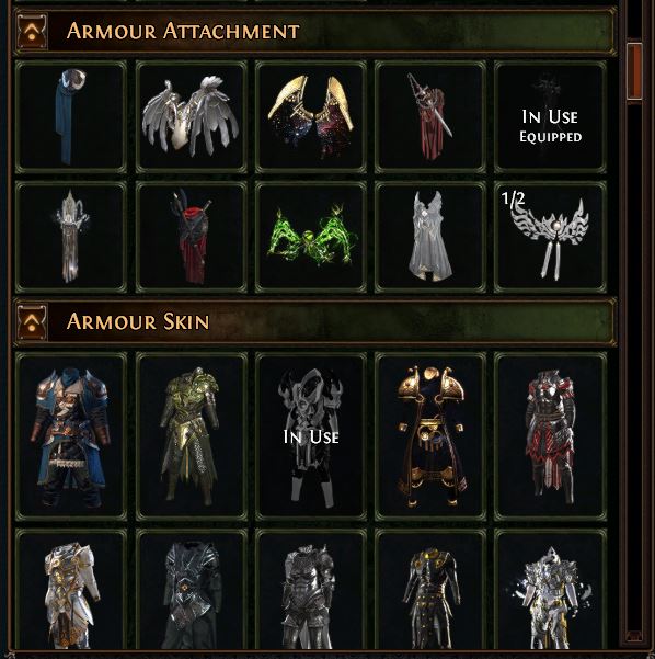 POE MTX account Orion pack, multiple other packs, multiple 90 ...