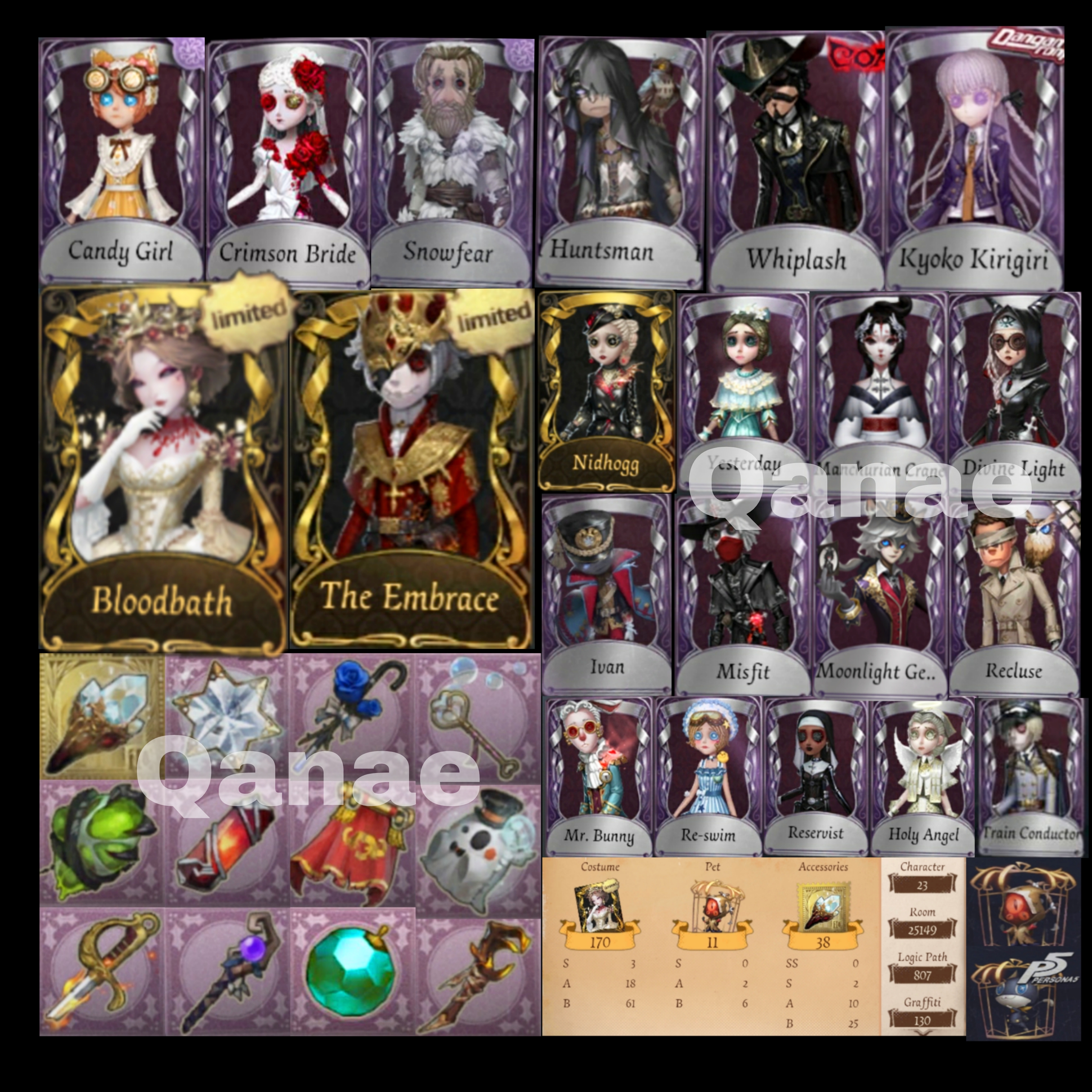 Sold Bloodbath N Embrace Android Asia Server Identity V Account Sale Trade Epicnpc Marketplace
