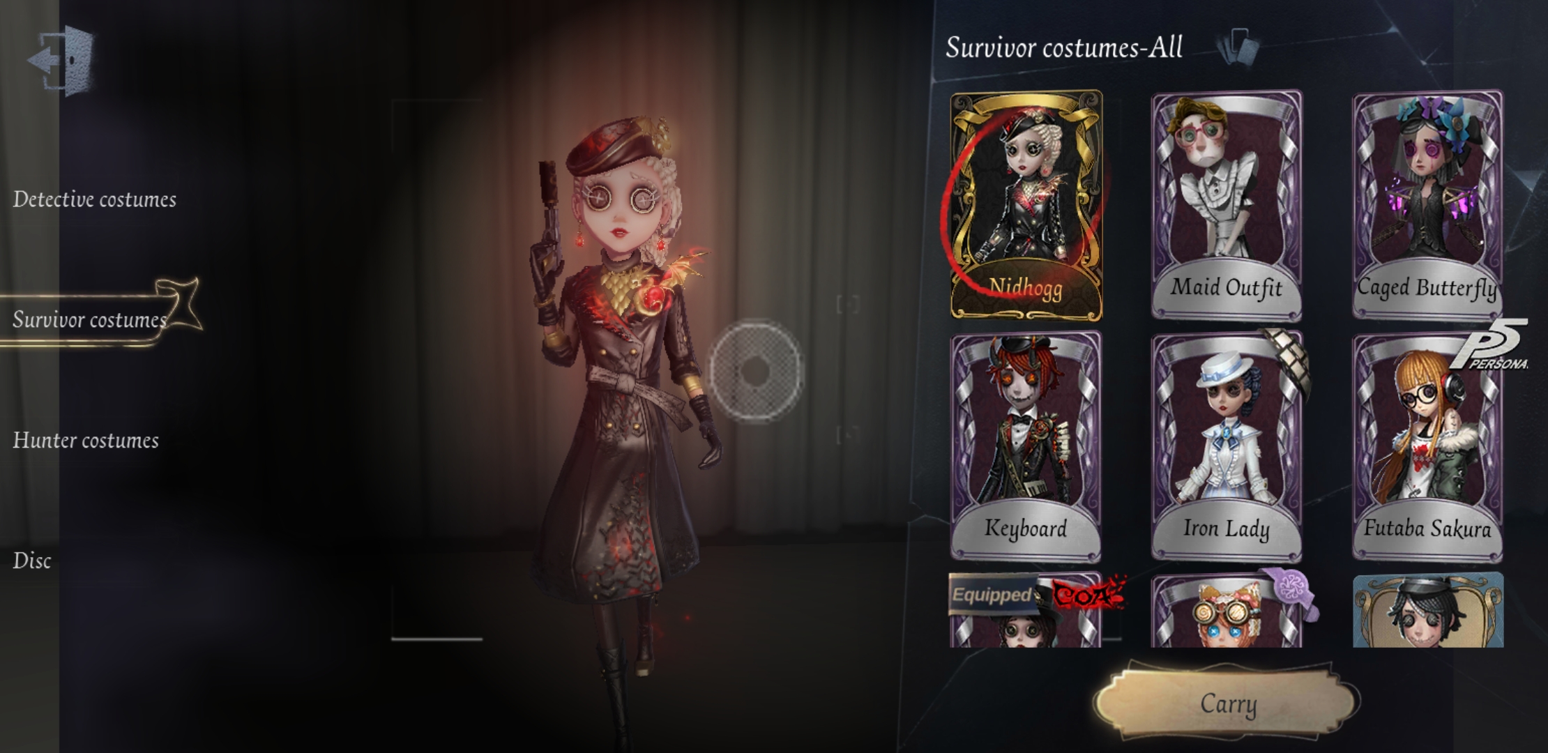 Selling Identity V Account With P5 Futaba Sakura Android Asia 80 Epicnpc Marketplace