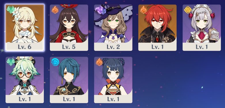 Trading Asia Unlinked Female Main Char Trading Diluc For Keqing 