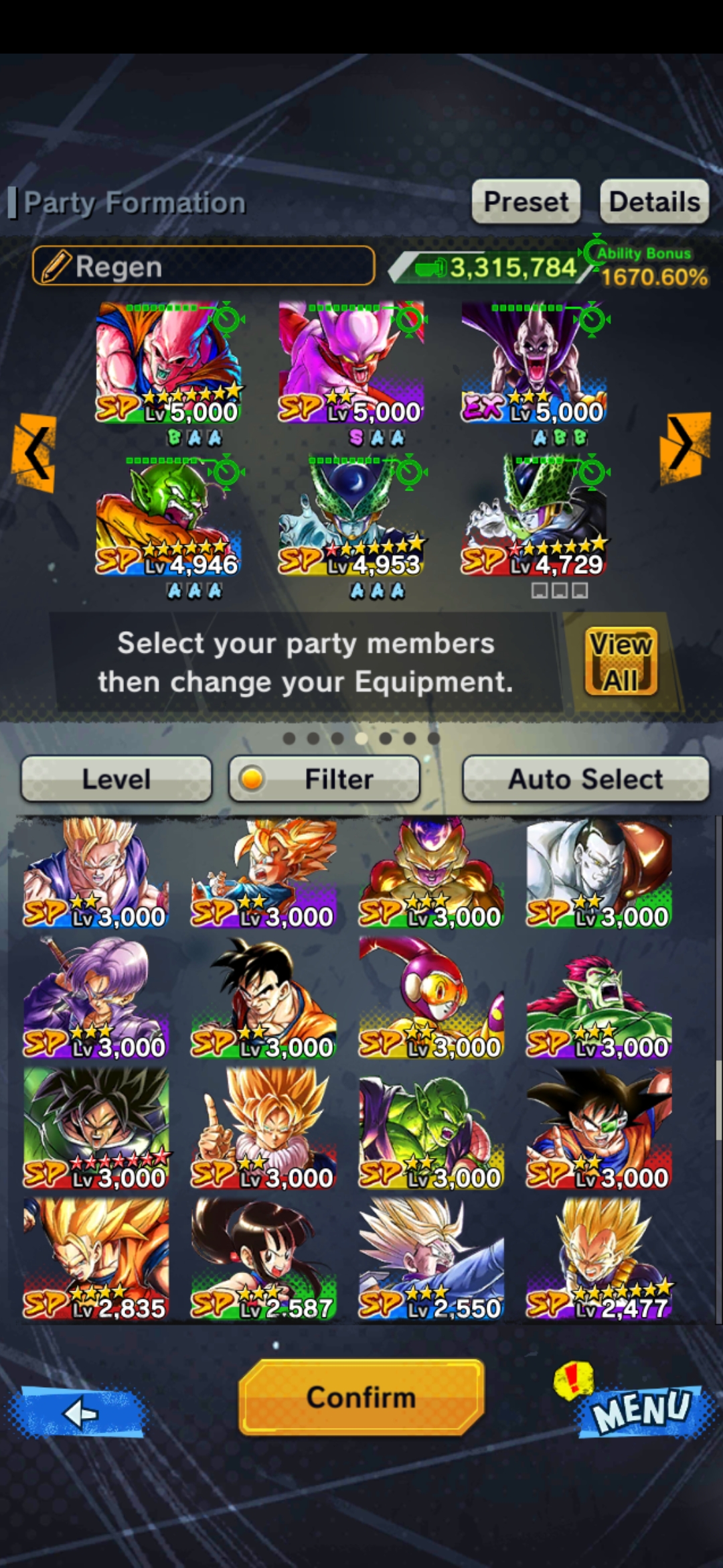 Selling DB Legends Account 100 Sparking Units EpicNPC Marketplace