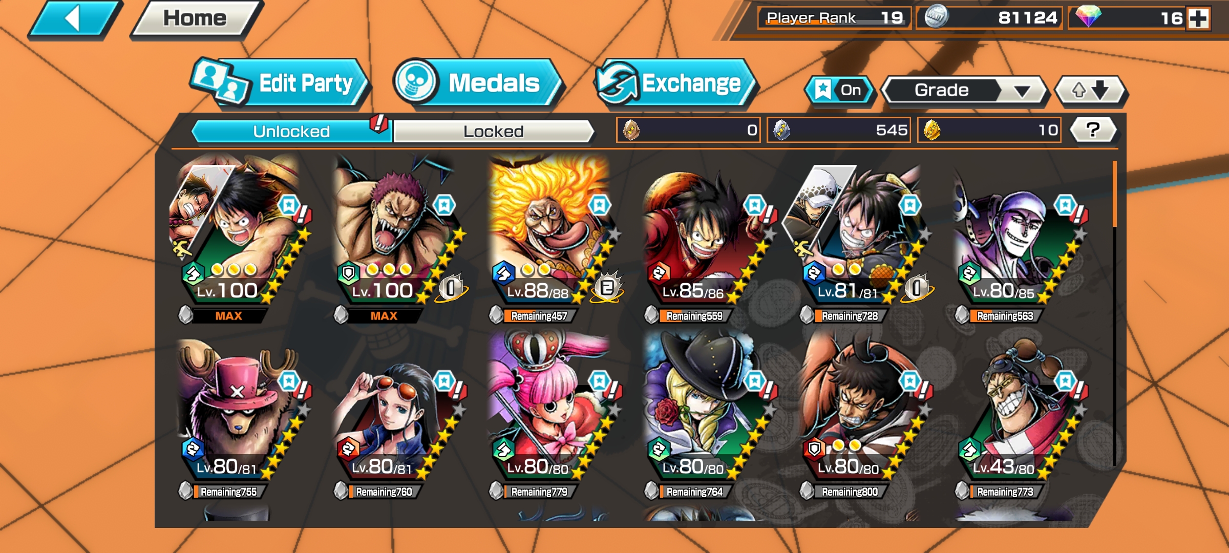 Sold Katakuri V2 Lv100 Bm Ex Lv 37 Epicnpc Marketplace