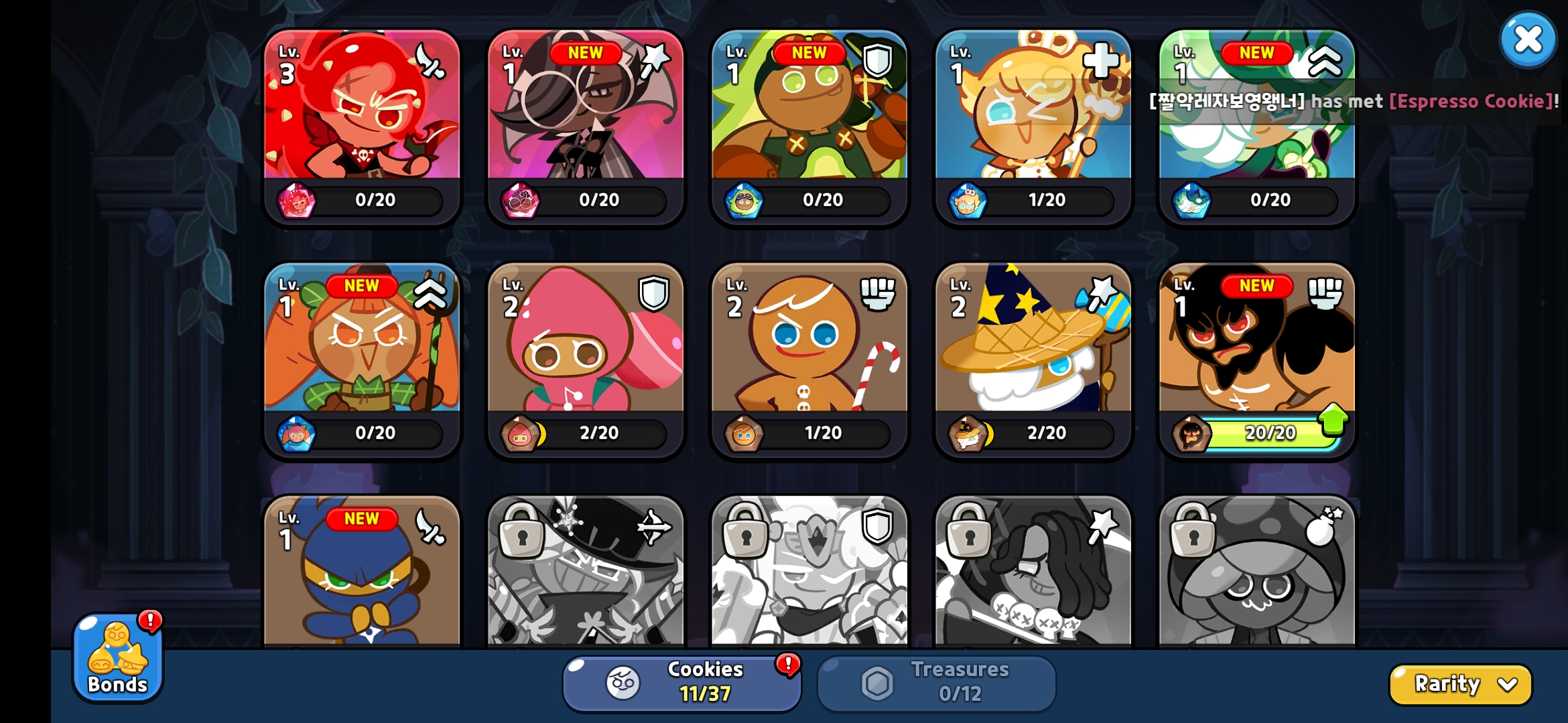 Selling Cookie Run kingdom starter epic cookie map 12 EpicNPC