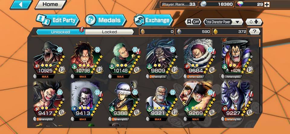 OPBR Account. 6* Max bb, 5* Max Oden, and many more ($150) | EpicNPC ...