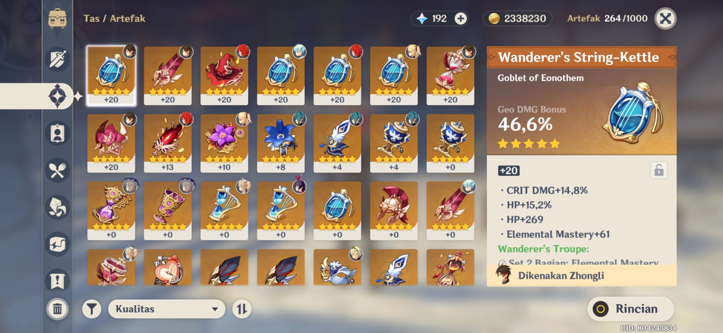 Selling Genshin Impact Account EpicNPC