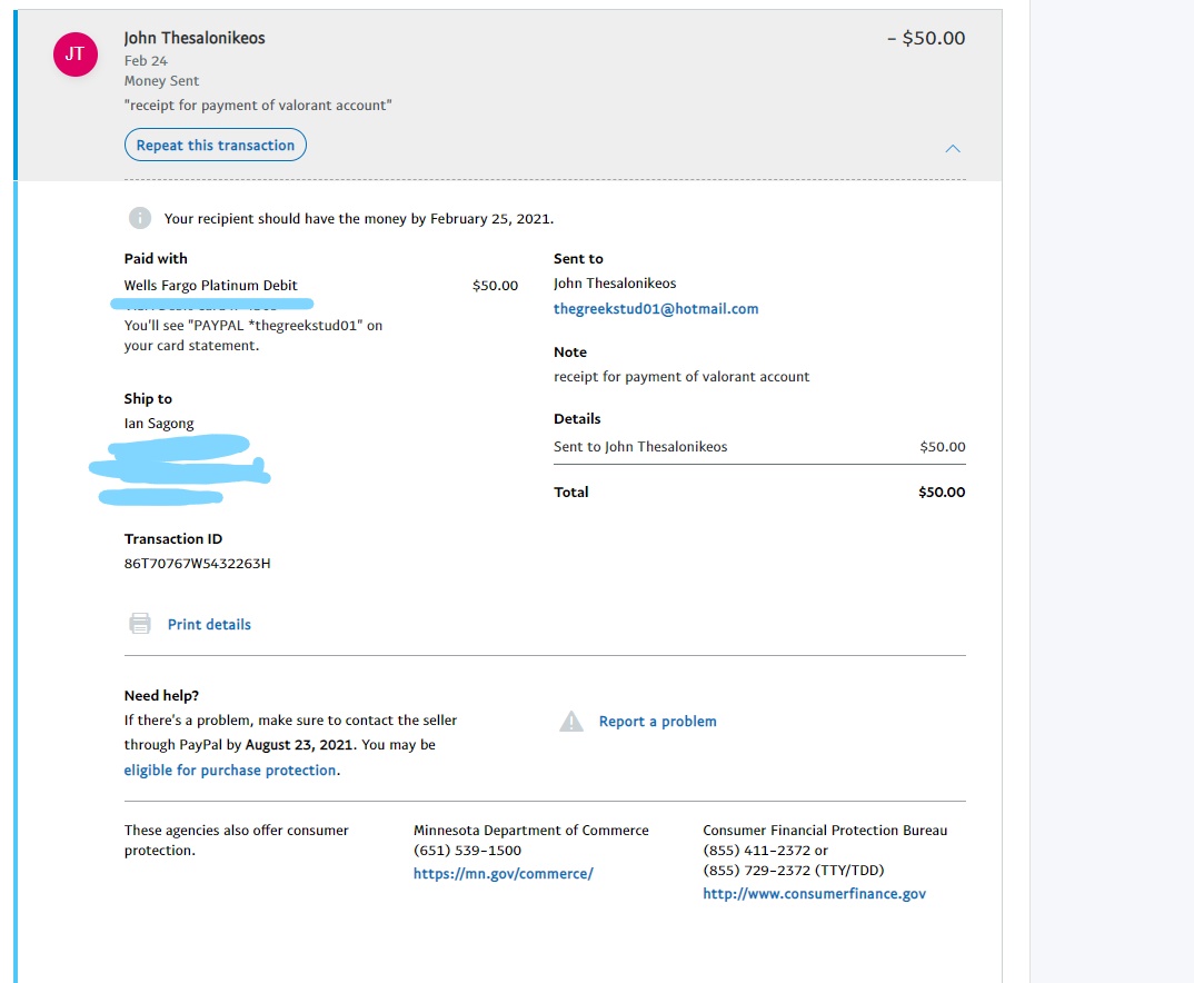 valorant account was not as described EpicNPC Marketplace