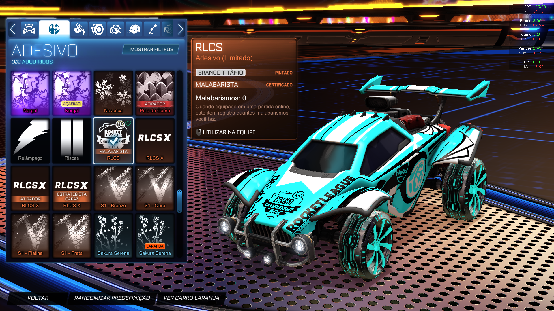 Selling - RLCS octane TW malabarist $80 + standart blac $30 | EpicNPC  Marketplace