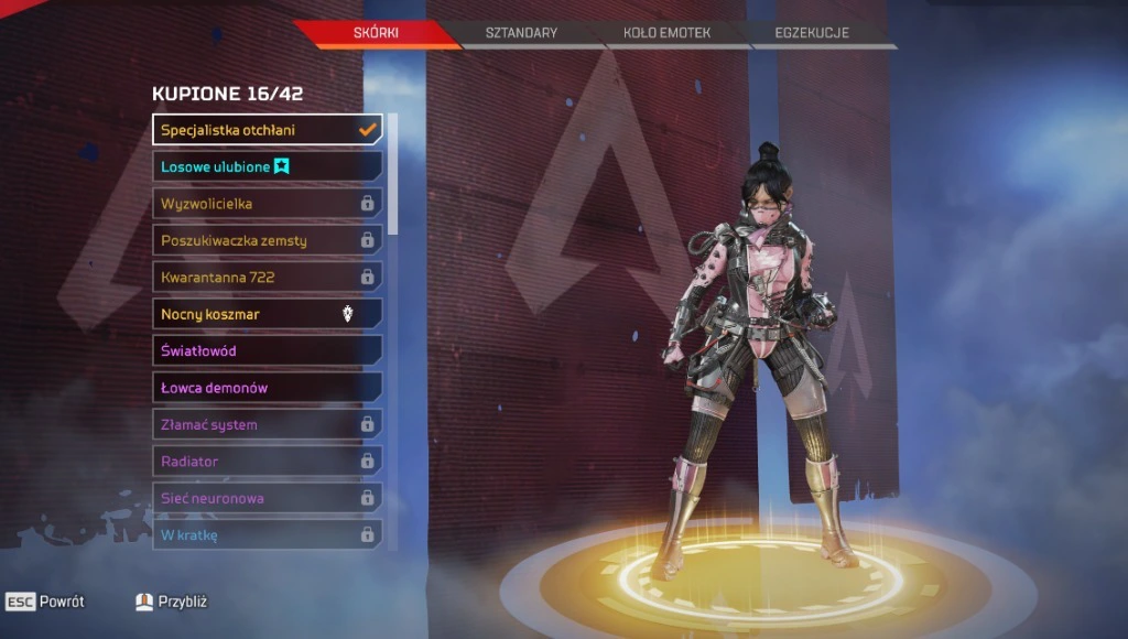 Selling - Apex legends season 1 battlepass wraith night terror skin OG ...