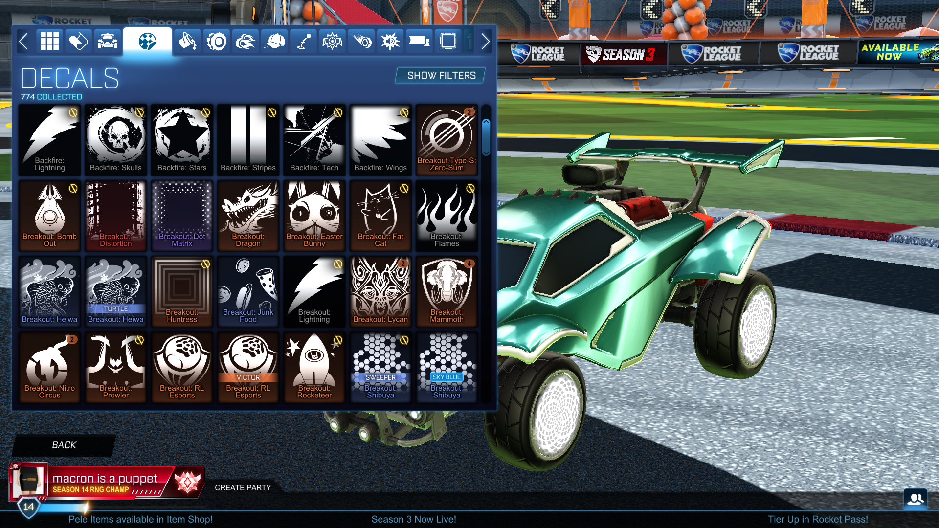 SOLD - Level 1700+Nissan Skyline Batmobile Tw Octane Tw Dominus Tw Fennec  etc! | EpicNPC Marketplace