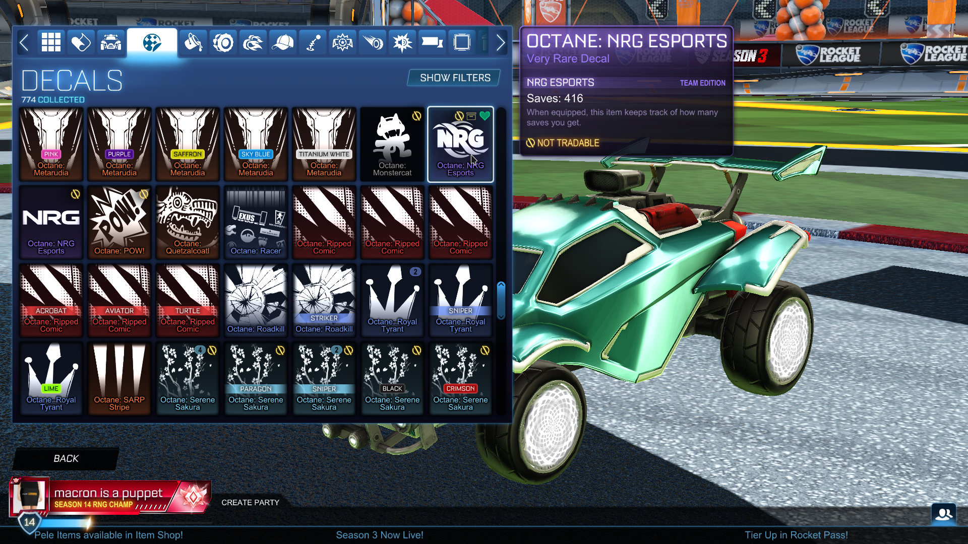 SOLD - Level 1700+Nissan Skyline Batmobile Tw Octane Tw Dominus Tw Fennec  etc! | EpicNPC Marketplace