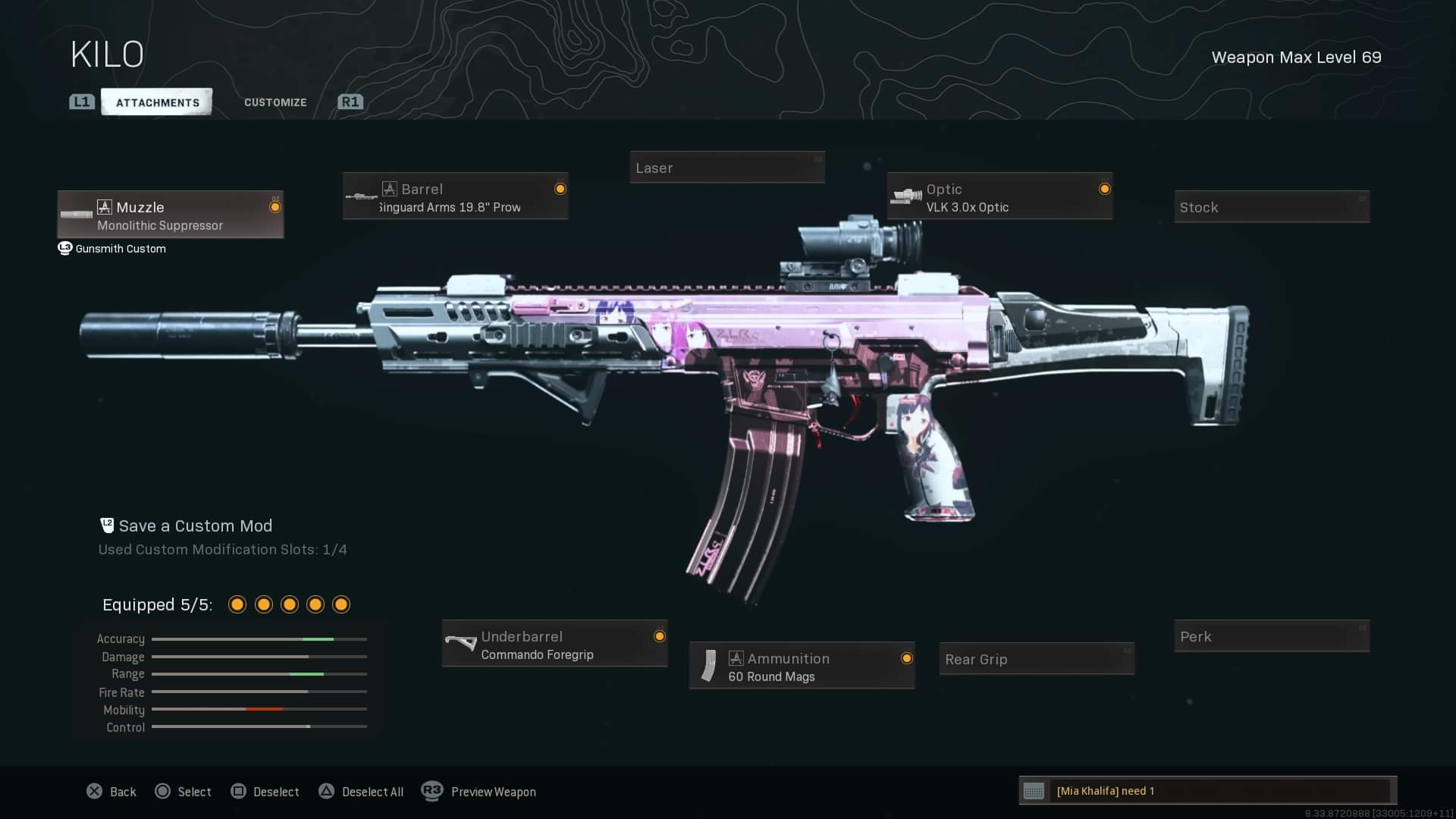 Selling Call of Duty Warzone * Damascus Camo Unlocked * 590+ Battle