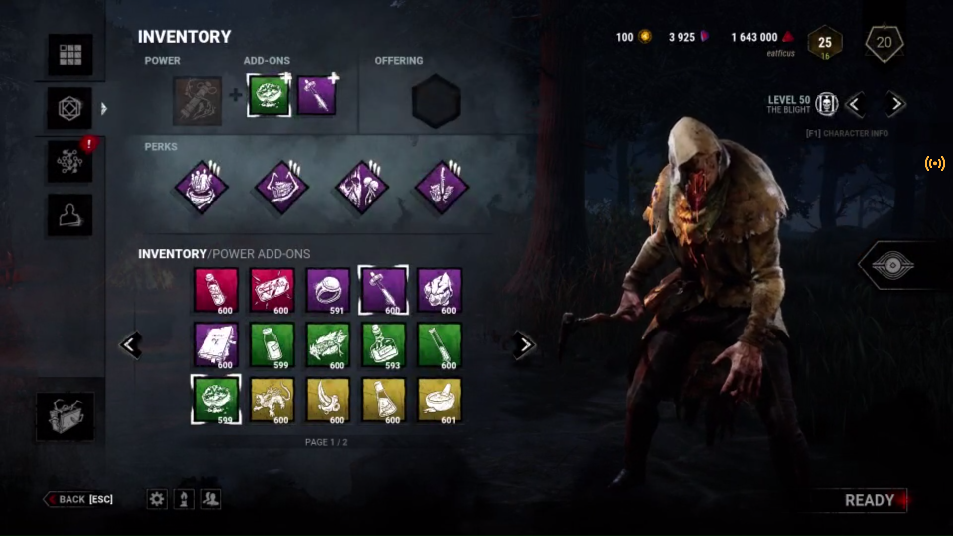 Bought Dbd Account Dlcs Legacy All Perks Lots Of Items Devotion 16 All Achievments Epicnpc Marketplace