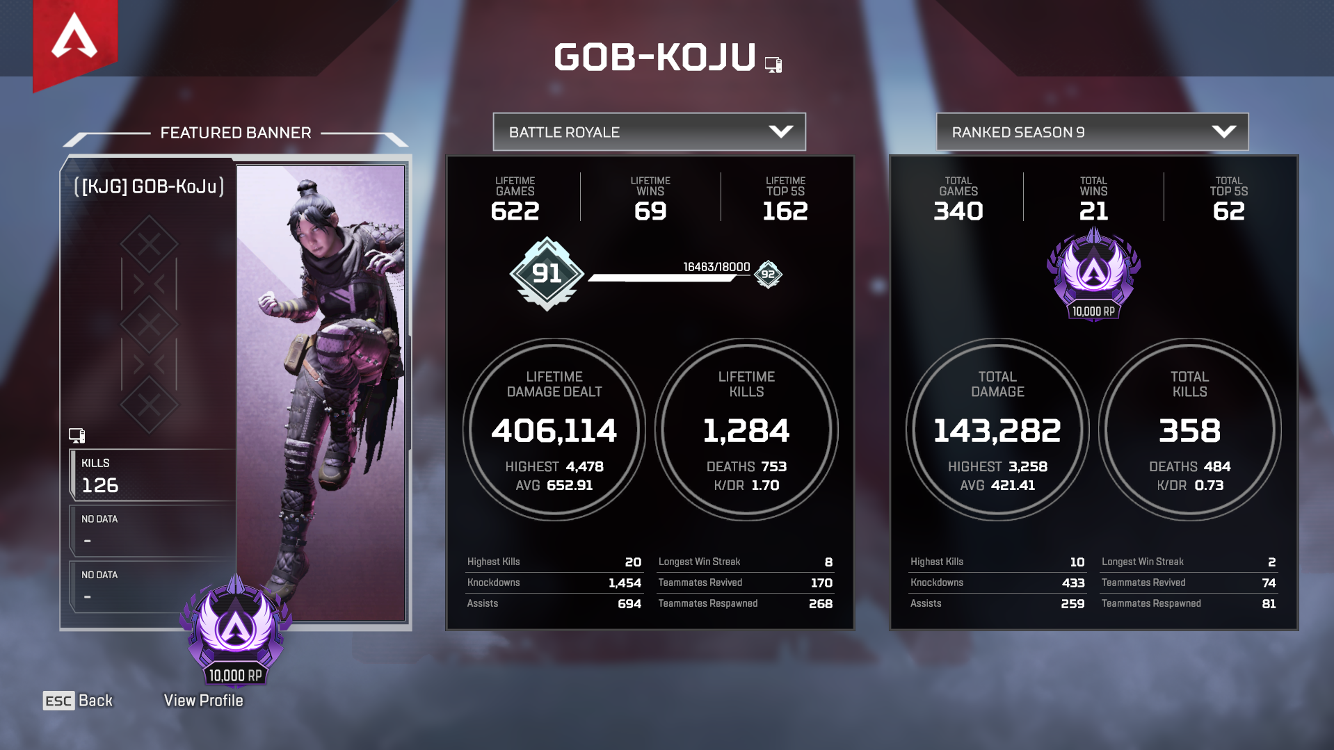Herança Pathfinder + Master S11 Conta Apex Legends Pc