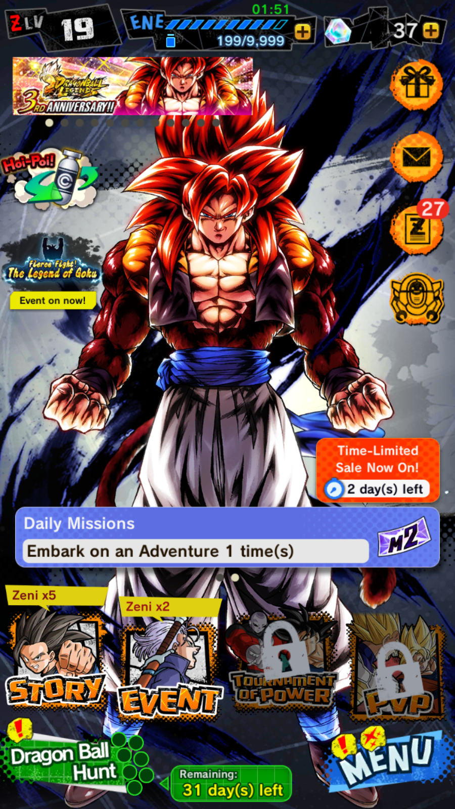 gogeta ssj4 lf