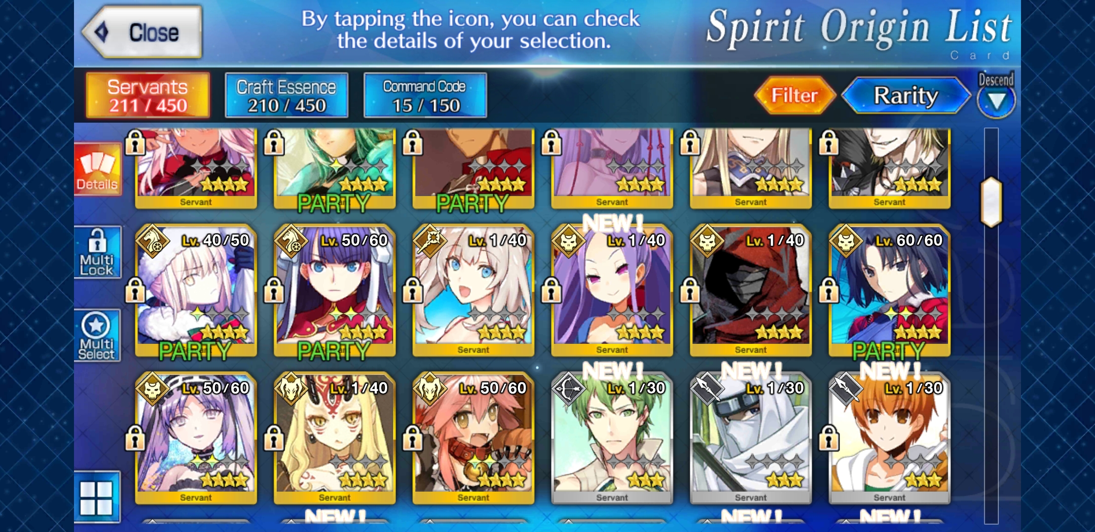 Selling - Fate Grand Order NA Account~ | EpicNPC Marketplace