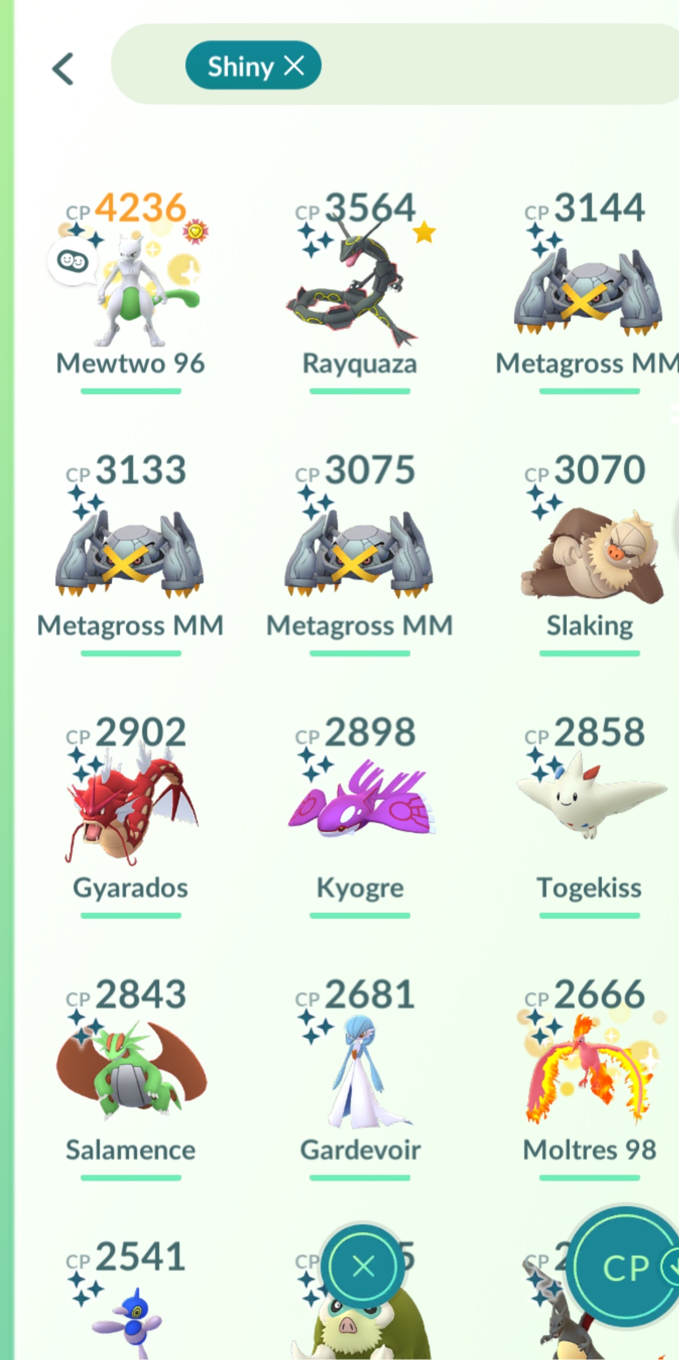 Selling Level 42 Mystic 16 Account 191 Shinies 0 Legendaries 119 Epicnpc Marketplace