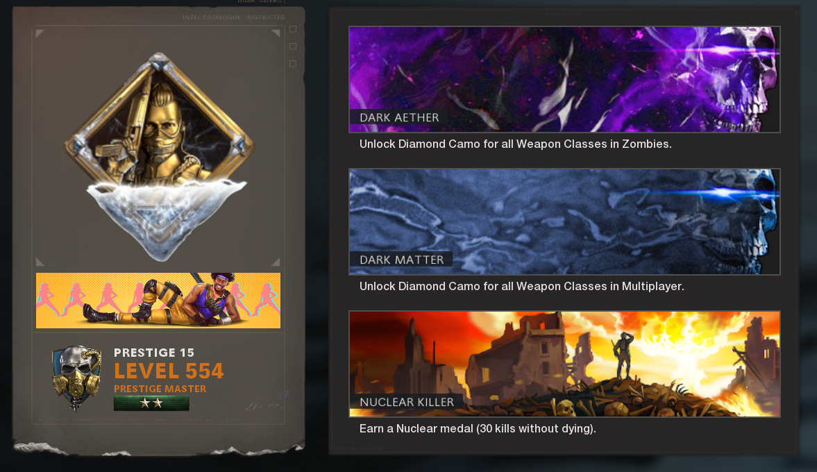 SOLD - dmu/da/mw season 1~6/cw season 2~4/weapons tracers/roze skin/price  updated | EpicNPC Marketplace