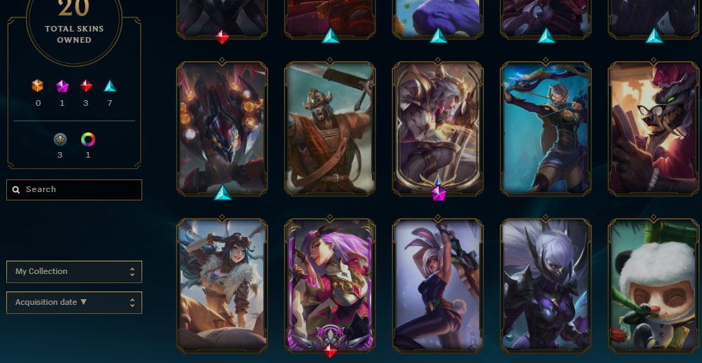 level 22 + prestige diana + 3 ultimate skins. + shards$150 or list your ...