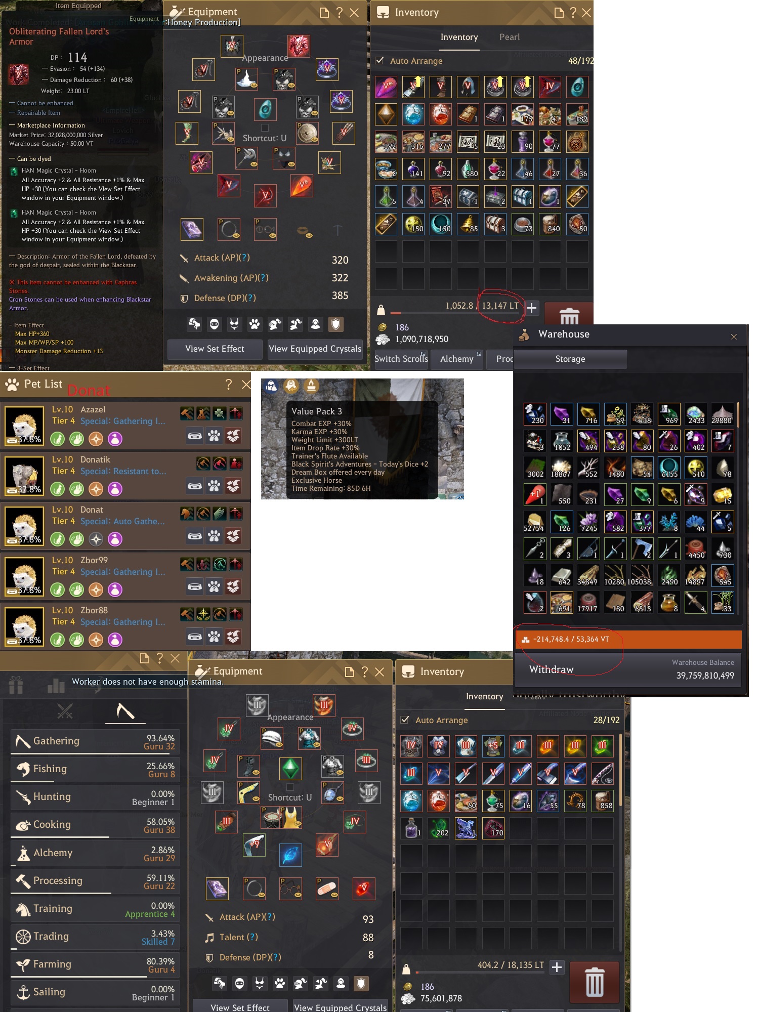 SOLD Melissia BDO elite accaunt +email . 250 cheap price! EpicNPC