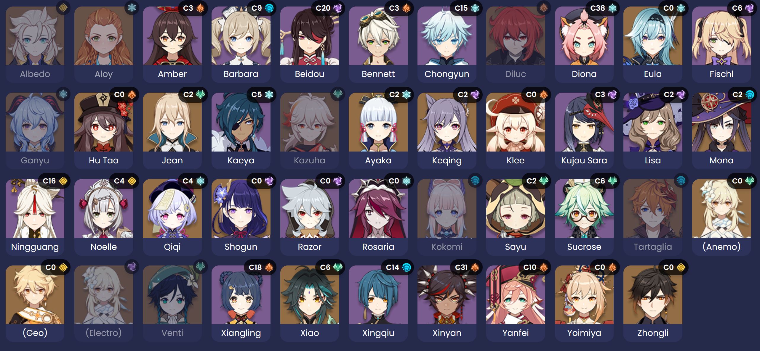 selling-whaled-40x5-xiao-c6-pjws-r3-ayaka-c2-mist-baal-epicnpc-marketplace