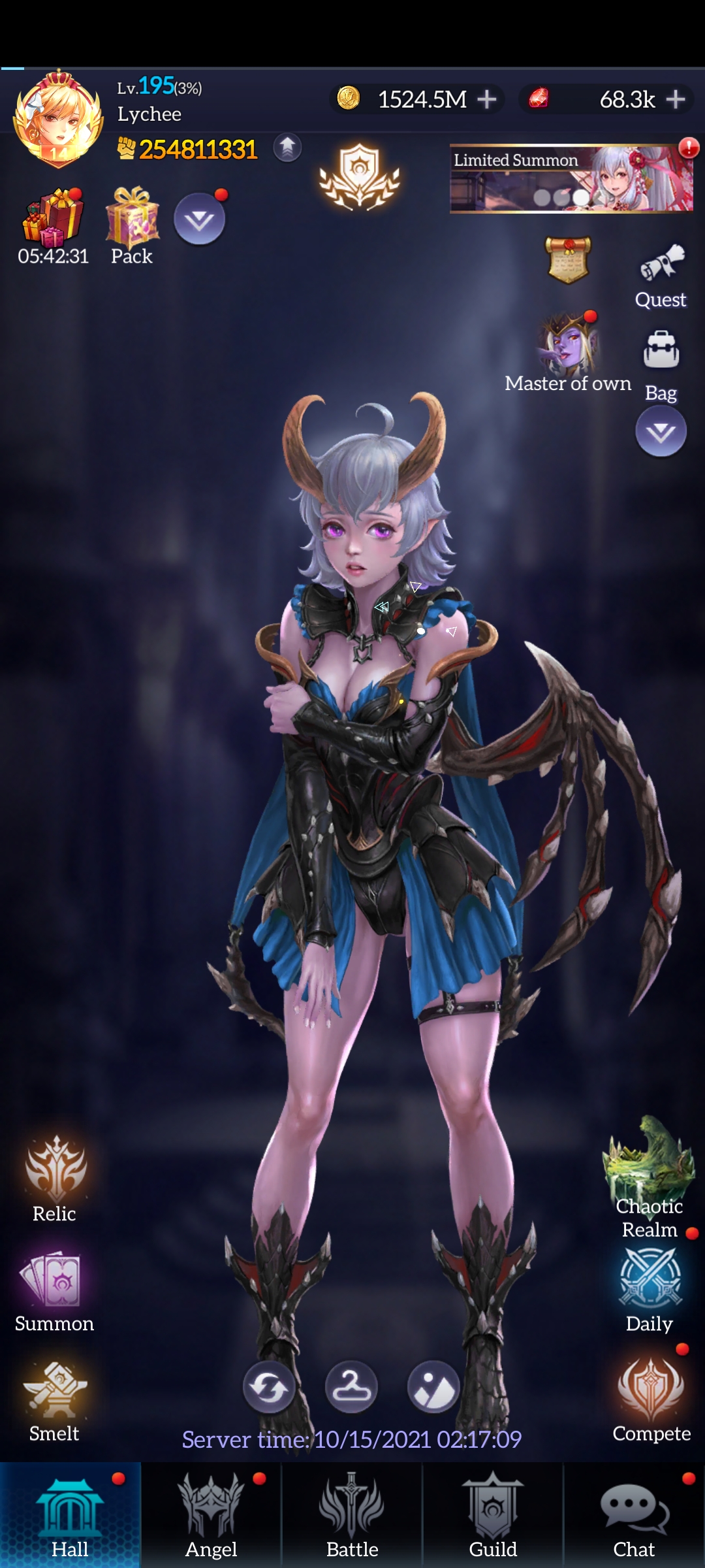 SOLD High end idle angels account icarus almost full fate, almost 70k