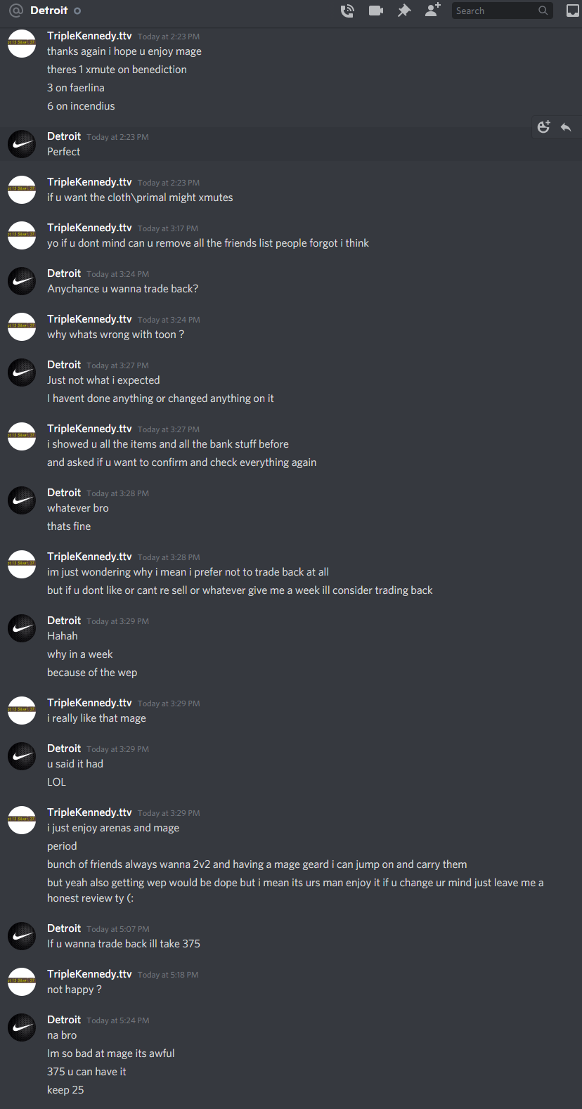 Kendoubleg Scam Using Real Name Claiming It Was Fake Epicnpc Marketplace 0728