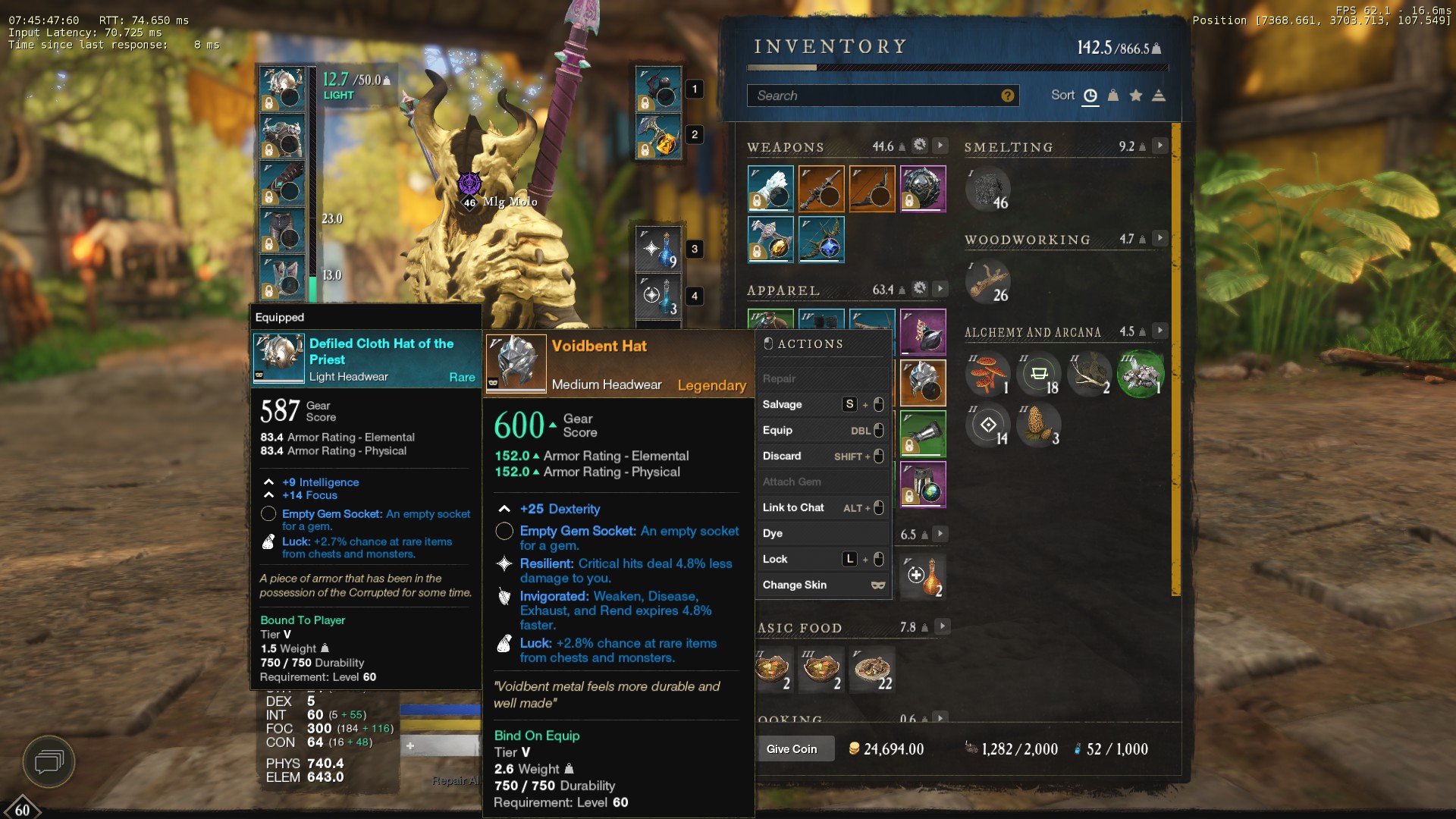 Selling Full Voidbent Dex Set ! Any server ready for transfer ! EpicNPC