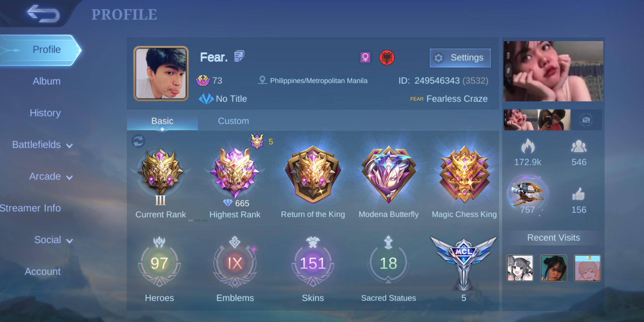 how to new account in mobile legends