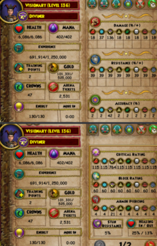 SOLD Wizard 101 High Level Accounts with Multiple MAX For Sale