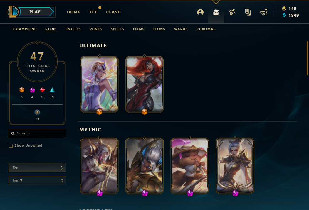 Selling - Selling Prestige Riven/Sett/Diana/Teemo Acct - EpicNPC