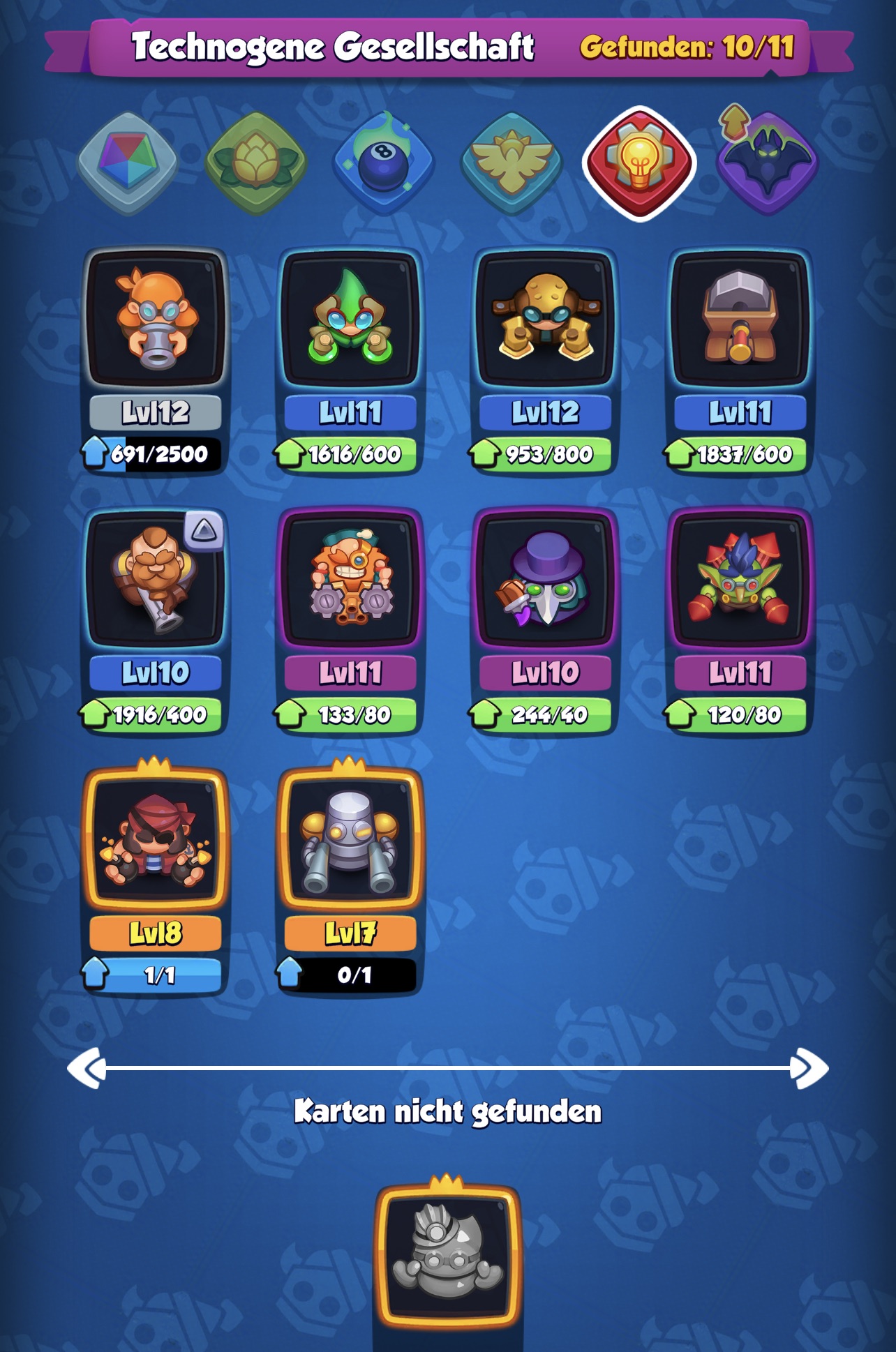 SOLD - Selling my Rush Royale Mid Account 1742 % Crit | EpicNPC Marketplace
