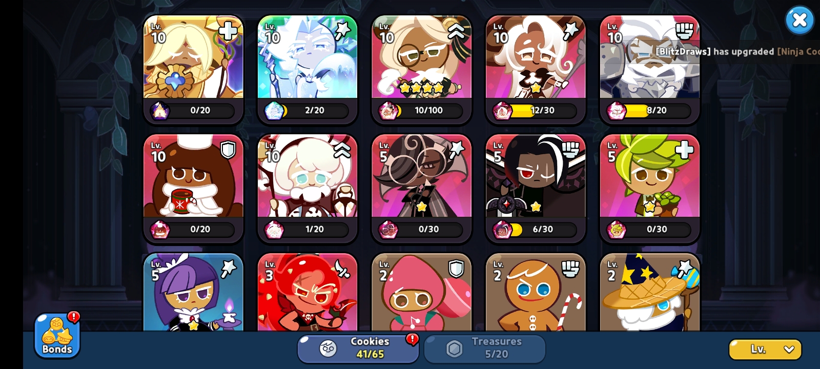 [HB Server] 4* eclair, frostqueen, pure vanilla, tea knight cookie (8k