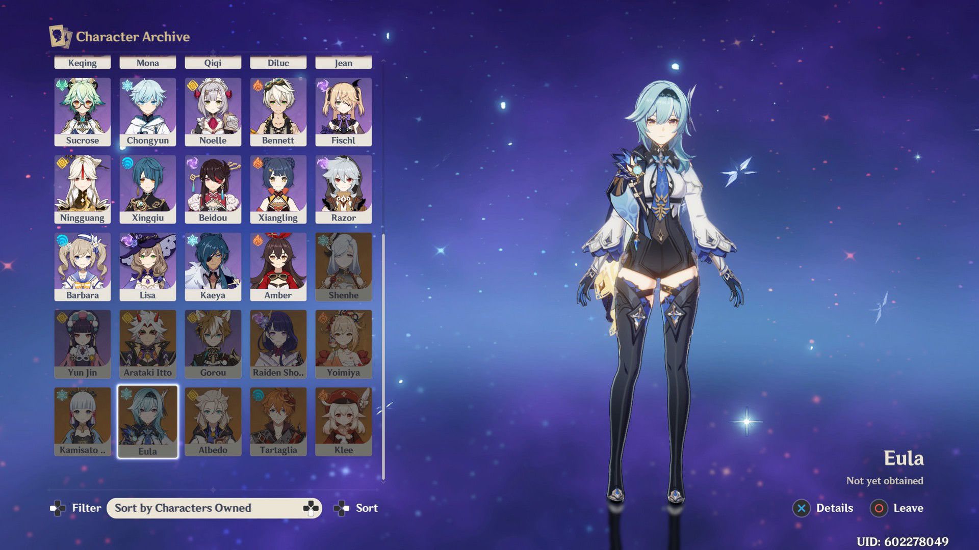 Ar 57 Stacked Genshin Account Epicnpc Marketplace