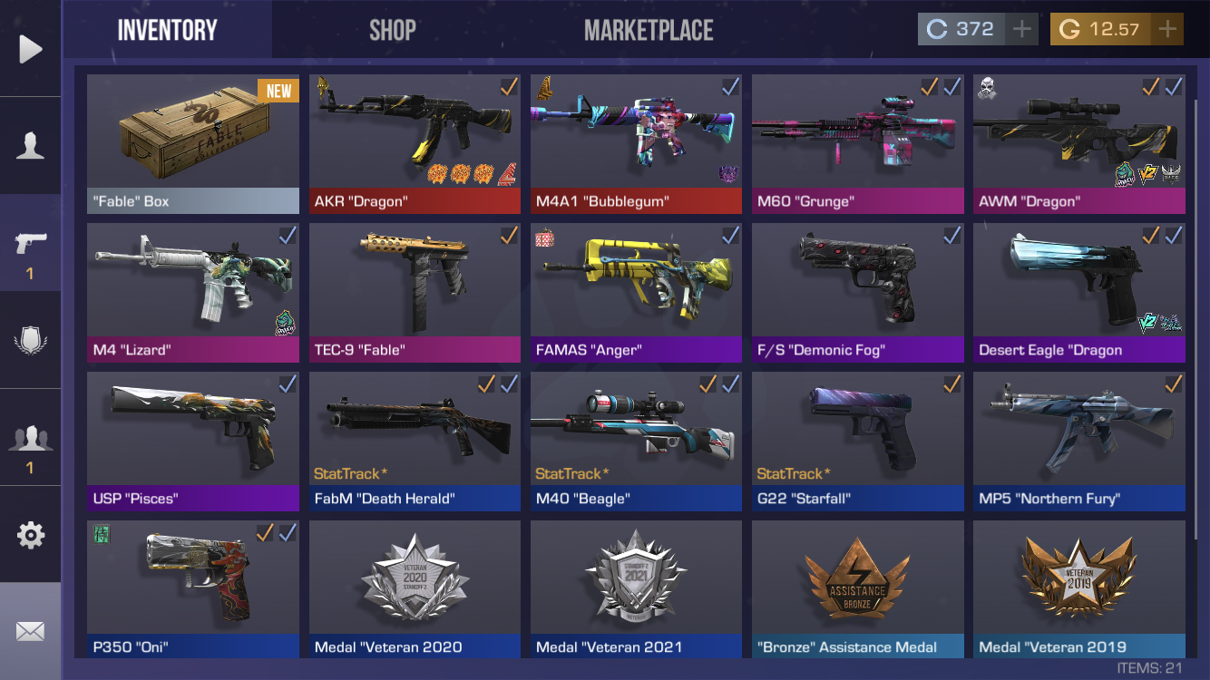 standoff 2 skins trade