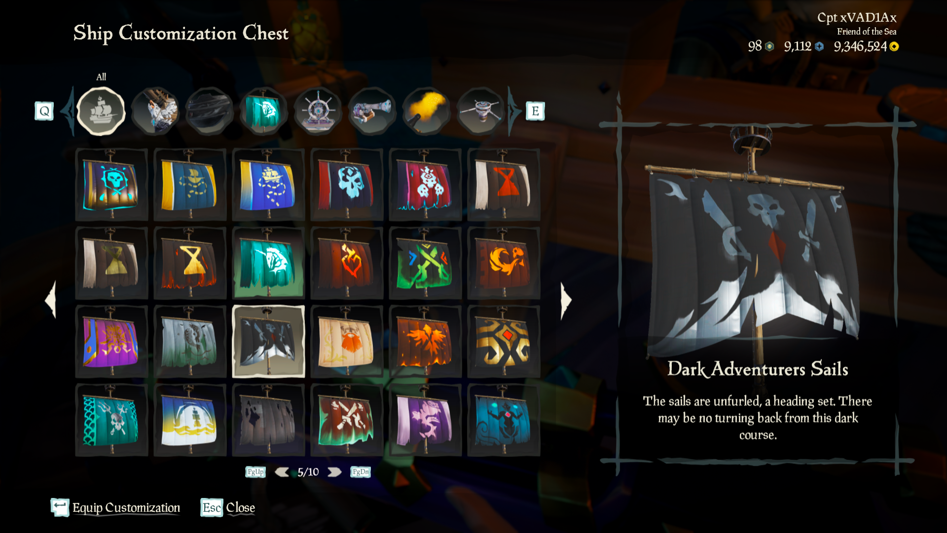 Sold 650 Lsd Tsd Legend Of Sea Of Thieves All Curses Full