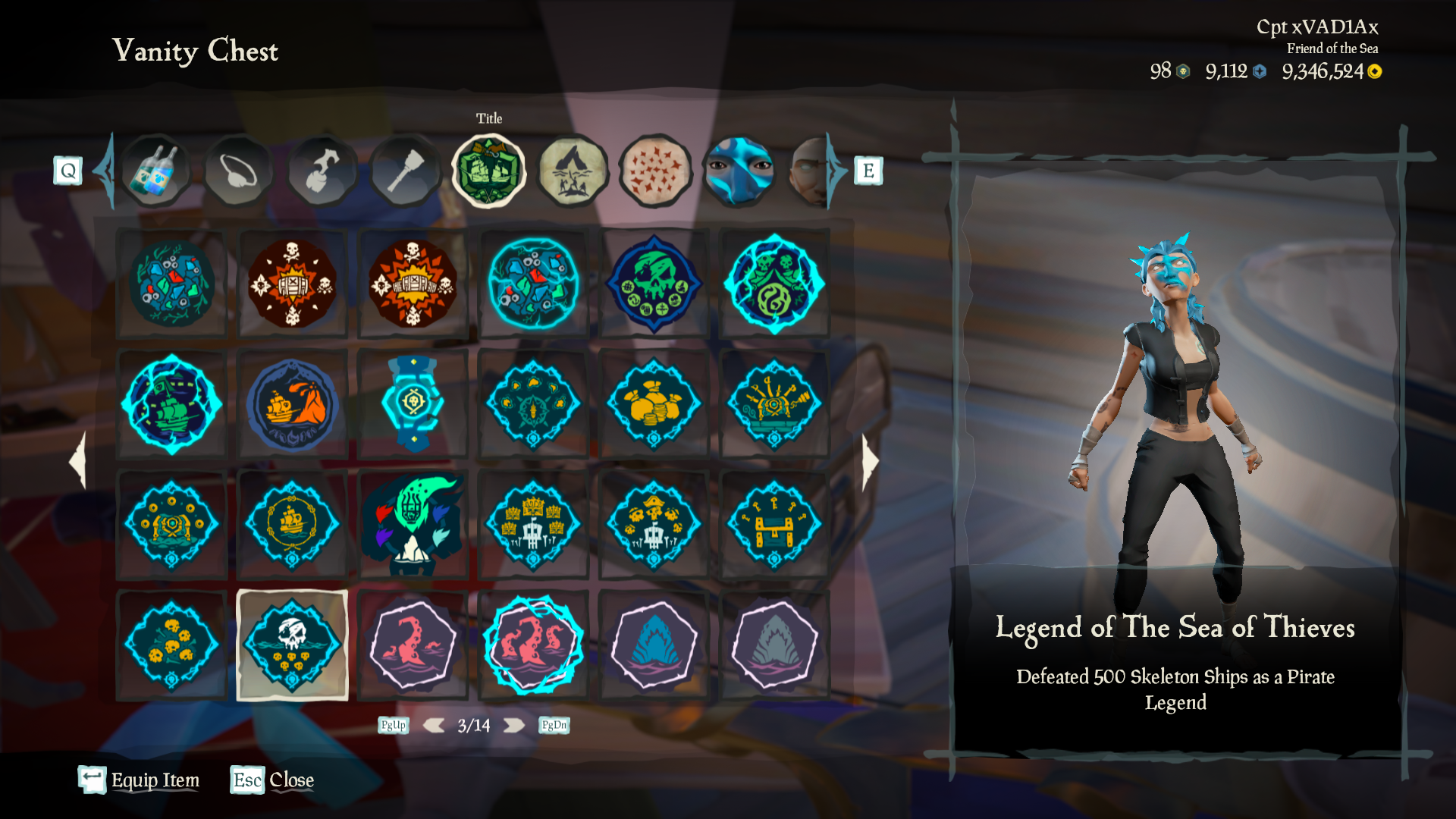 SOLD - 650$ | LSD TSD | Legend of Sea of Thieves | All curses | Full ...