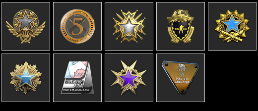 Selling - CS:GO ️ 2015 Service Medal Level 2 ️ (Purple Medal) + OGE ...