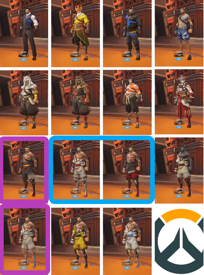 OWL Atlantic and Pacific All-Stars Epic skins : r/OverwatchLeague