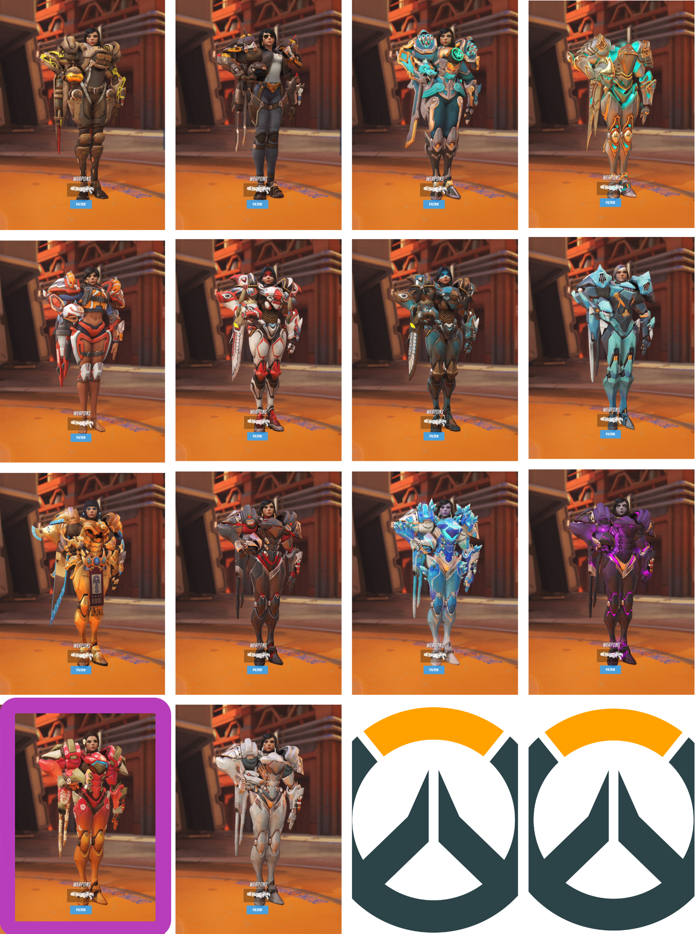 OWL Atlantic and Pacific All-Stars Epic skins : r/OverwatchLeague