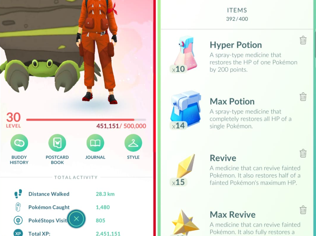 Selling Pokemon Go Level 30 Starter Account With Shiny Thundurus Epicnpc Marketplace