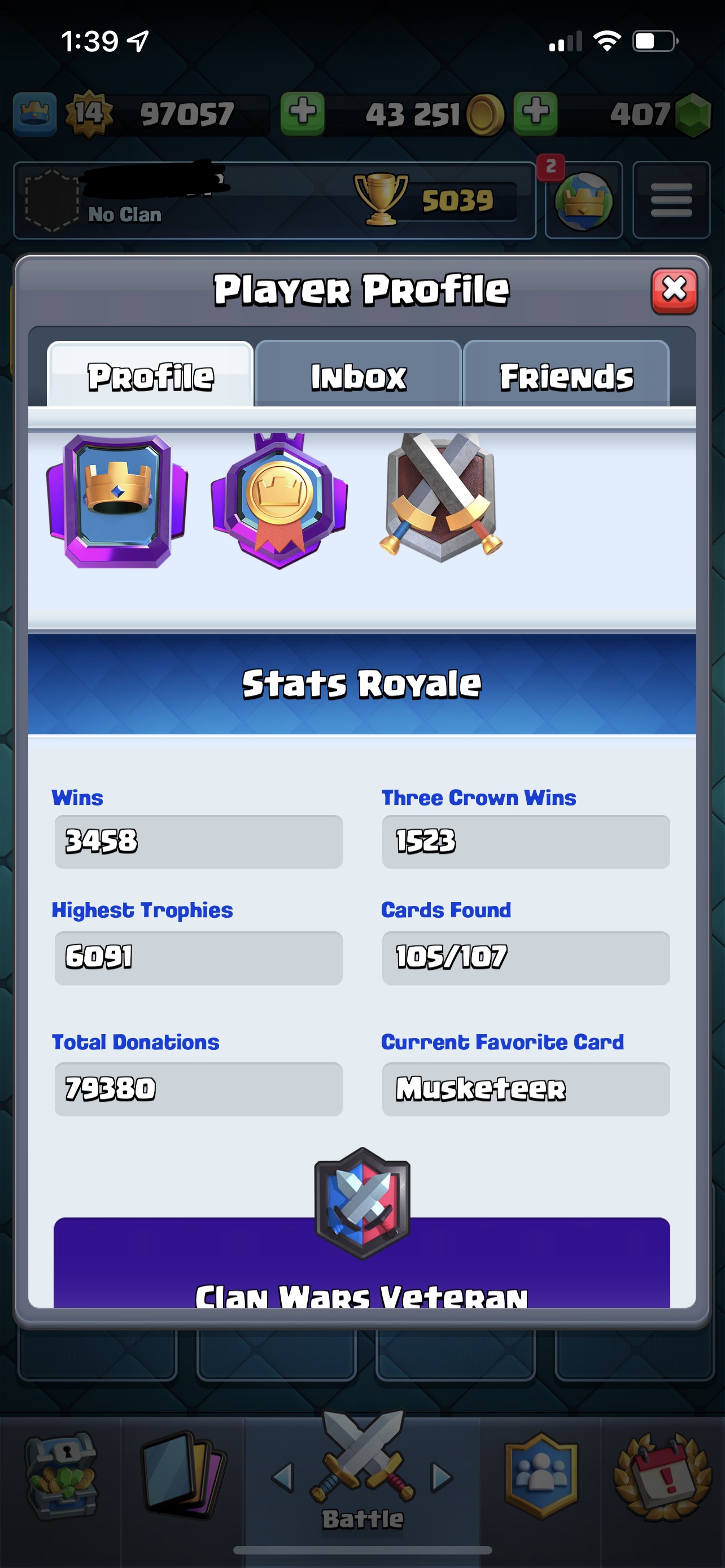 SOLD - Clash Royale account for sale / Level 14 / 10 max cards! | EpicNPC  Marketplace