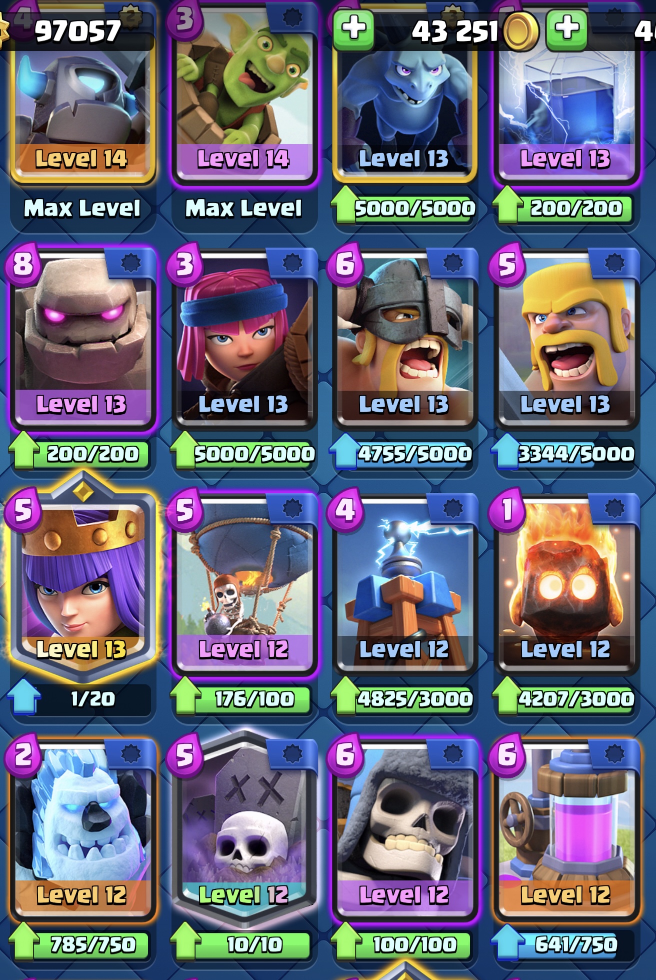 SOLD - Clash Royale account for sale / Level 14 / 10 max cards! | EpicNPC  Marketplace