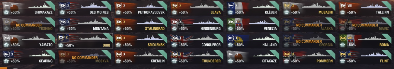 2019 world of warships best ship by tier