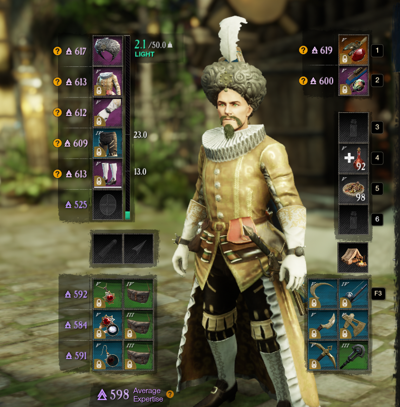 SOLD New World Level 60 Account with Full Armorer's Set, Expertise
