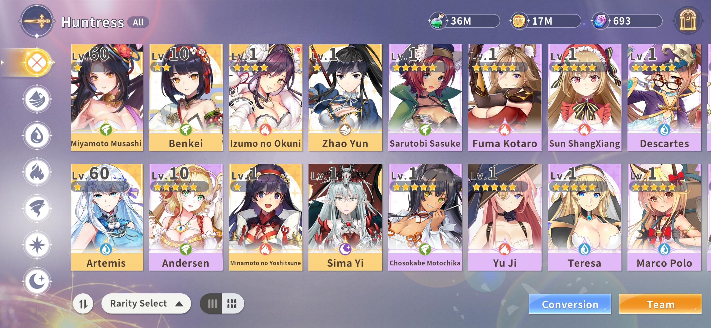 SOLD S9 Whale Account, VIP 9. All Ssr, Full 6* Teams End Game